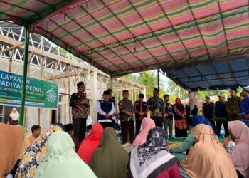 PWM Sumatera Utara Kunjungi Warga Korban Banjir di Desa Pantai Cermin, Tanjung Pura Langkat