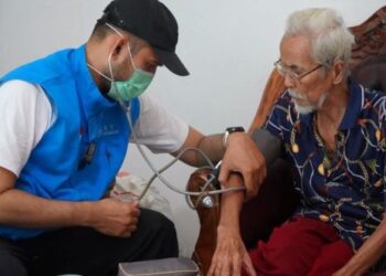 Wujudkan Kemanusiaan Universal, MDMC Jateng Berikan Layanan untuk Penyintas di Gereja HKBP Wek II Batang Toru