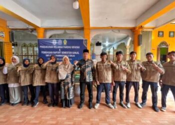 Resmi Dikukuhkan, Relawan Fardu Kifayah SMA Muhammadiyah 12 Binjai