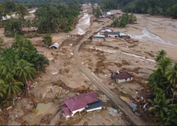 Bupati Tapsel Sebut Ribuan Rumah Warga Rusak usai Banjir, Desa Garoga Hilang