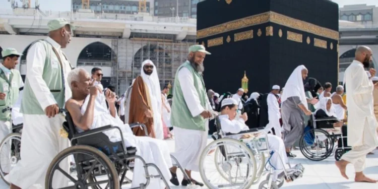 Masjidil Haram Sediakan Jalur Khusus untuk Jemaah Lansia dan Penyandang Disabilitas