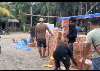 Tim Mahasiswa Kessos FISIP UMSU Tembus Kecamatan Terdalam di Aceh Tamiang