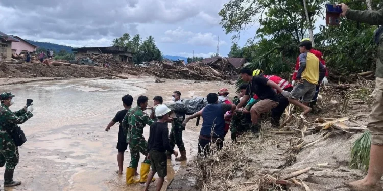 Korban jiwa meninggal dunia bencana alam di Sumut jadi 371 orang