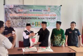 Malik Musa Serahkan Bantuan untuk PDM Aceh Tengah, Wujud Kepedulian Muhammadiyah