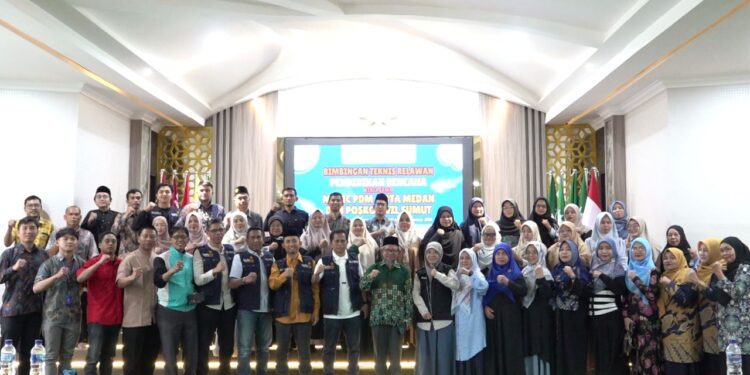 Pos Koordinasi Muhammadiyah dan MDMC Medan Bekali Guru Lewat Bimtek Relawan Pendidikan Bencana
