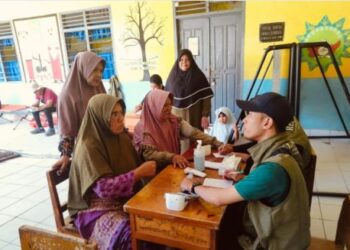 Layanan Kesehatan Tim Unisa Yoqyakarta di Ladang Tengah dan Sitiris-tiris