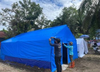 Jelang Masa Transisi, MDMC Jateng Siapkan Hunian Darurat untuk Warga Batang Toru