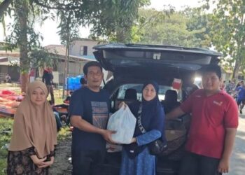 Pemuda Muhammadiyah Tanjung Pura Terima Bantuan Banjir dari Grup SHAUM Jakarta