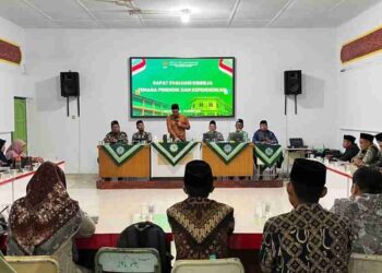 Rapat Evaluasi dan Diskusi Tenaga Pendidik Pesantren Muhammadiyah Kwala Madu