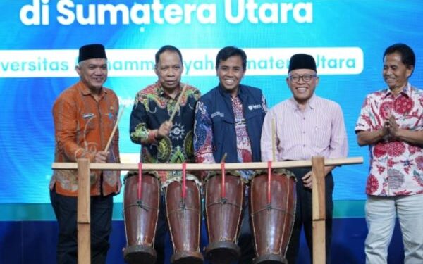 Pemukulan Gondang, Tandai Pembukaan Pelatihan Psikososial Muhammadiyah Sumatera Utara