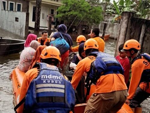25 Desa Terendam Banjir, MDMC Kudus Kirimkan Relawan Bantu Warga Terdampak