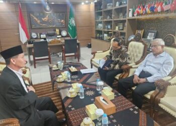 A. Malik Musa Temui Ketum PP Muhammadiyah: Laporkan Bantuan Rp500 Juta untuk Aceh