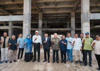 Tinjau Progres Pembangunan Kampus Terpadu UMSU, Wamen:  Diktisaintek: Ini Kampus Inovatif