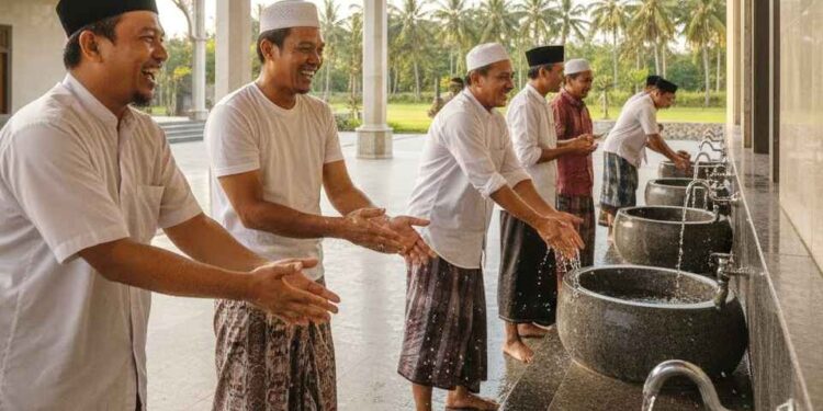 Saat Berwudu, Apakah Boleh Berbicara?