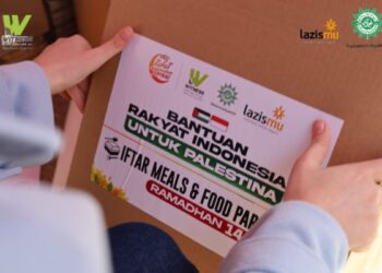 Muhammadiyah Distribusikan Ratusan Paket Ramadan untuk Warga Palestina di Gaza