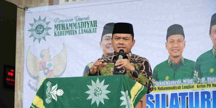 Muhammad Qorib Apresiasi Sosialisasi SatuMu di Tengah Diseminasi Ideologi Muhammadiyah di Langkat