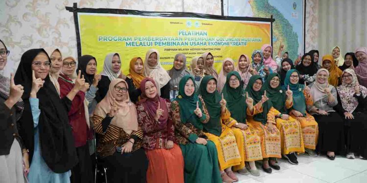 PWA Sumut Bersama Maybank Syariah Gelar Pelatihan Susulan Program Pemberdayaan Perempuan Mustahik