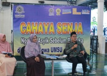 UMSU Gelar Kajian Cahaya Senja dan Buka Puasa Bersama di Masjid Taqwa