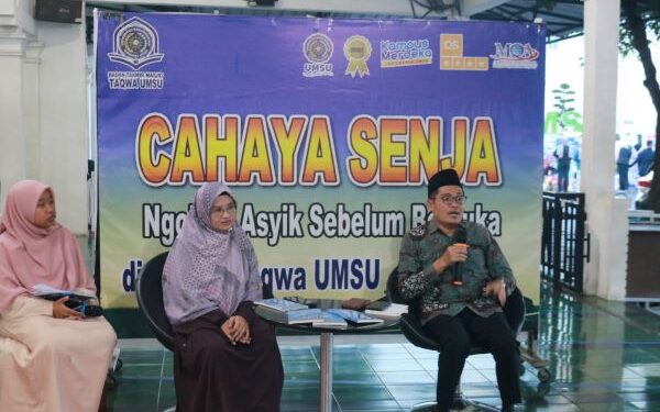 UMSU Gelar Kajian Cahaya Senja dan Buka Puasa Bersama di Masjid Taqwa