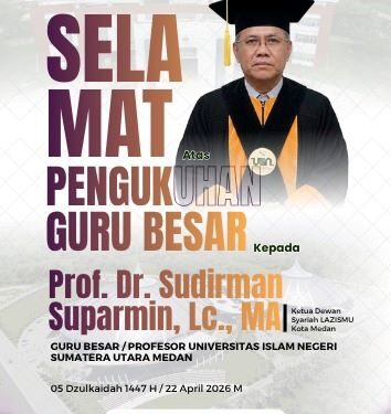 Orasi Ilmiah Prof. Dr. Sudirman Suparmin Lc MA Pada Pengukuhan Guru Besar UINSU