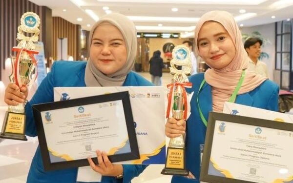 UMSU Sapu Bersih Juara 1 Pilmapres Sumut 2026