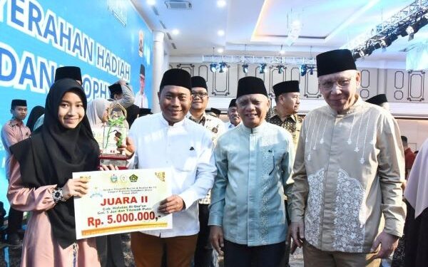 Afifah Hiya al-'Ulya Alfarisi Manurung, menjadi pemenang II lomba Hafalan 5 Juz pada MTQ tingkat Sumatera Utara tahun 2025