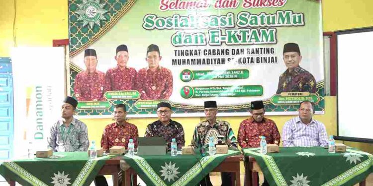 Penyeragaman Dalam Organisasi, Sosialisasi SatuMu PDM Binjai Wujudkan Komitmen Menuju Muhammadiyah Berkemajuan