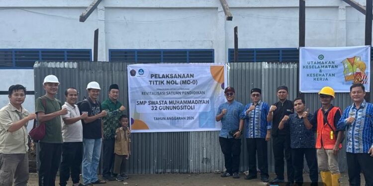 Gedung SMP Muhammadiyah 32 Gunungsitoli Akan Direvitalisasi