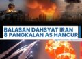 Iran Lepas Serangan Besar, 8 Pangkalan Militer AS Jadi Sasaran IRGC