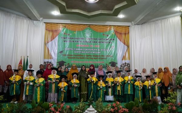 Majelis Dikdas & Pauddasmen Aisyiyah Medan, Gelar Syukuran Kelulusan 111 Siswa TPQ