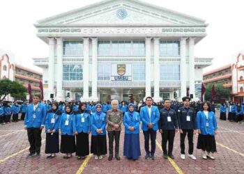 FKIP UMSU Gelar Pelepasan PLP dan KKN Internasional