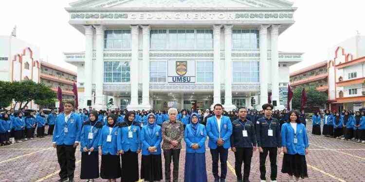 FKIP UMSU Gelar Pelepasan PLP dan KKN Internasional