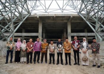 Jadi Venue Muktamar 49,  Komisaris BSI Tinjau Progres Pembangunan Kampus Terpadu UMSU