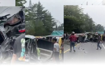 Kecelakaan Beruntun 8 Kendaraan di Sibolangit Akibat Truk Rem Blong