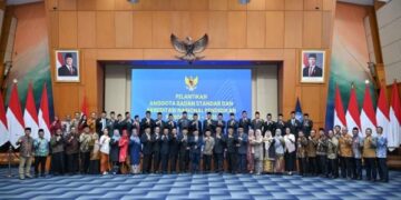 Prof. Dr. Muhammad Qorib Dilantik Menjadi Anggota BSANP