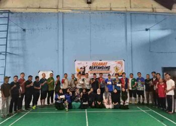 HUT RI ke-81 Jadi Momentum Lazismu Sumut Perkuat Soliditas Amil melalui Turnamen Badminton