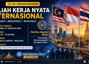 DPL Menyapa dari Negeri Jiran, Mahasiswa FAI UMSU Didorong Jadi Duta Islam Berkemajuan
