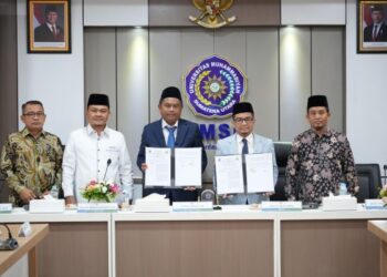 Bupati Sergai Bangga Jadi Alumni UMSU Jalin Kerja Sama Tridharma Perguruan Tinggi