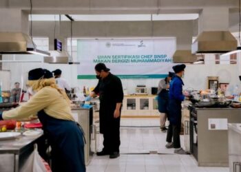 Muhammadiyah Sertifikasi Juru Masak MBM, Pastikan Mutu Gizi dan Keamanan Pangan