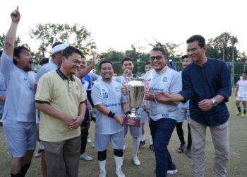 Semarak Kemerdekaaan RI: Rektorat FC  Raih Piala Rektor UMSU, Bungkam FEB FC 3-0
