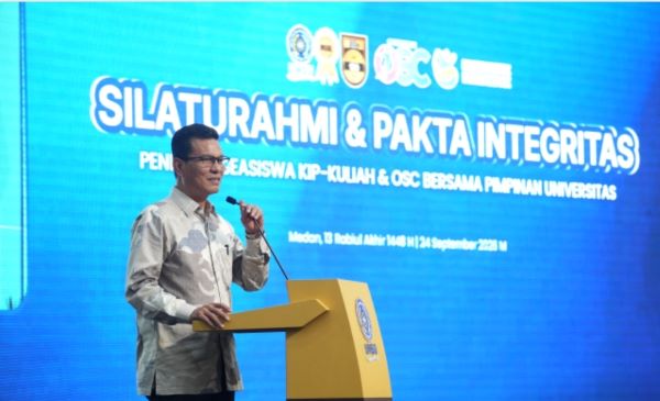 118 Mahasiswa Penerima Beasiswa Tandatangani Pakta Integritas