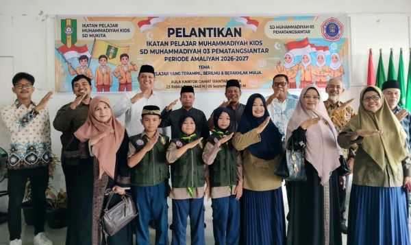 Pelantikan IPM Kids SD Muhammadiyah 03 Pematangsiantar, Cetak Kader Muda Berkarakter dan Berilmu