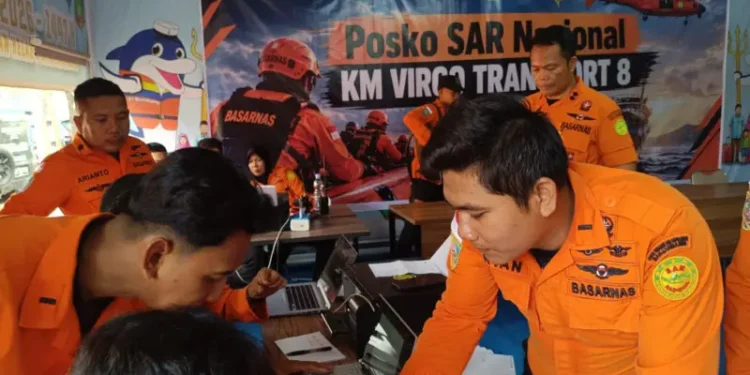 Kapal Virgo Transport 8 Terbalik di Laut Jawa, Enam Meninggal, Ratusan Masih Dicari