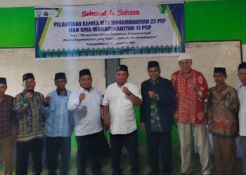 PDM Padangsidimpuan Kukuhkan Kepemimpinan Baru di Dua Amal Usaha Pendidikan Muhammadiyah