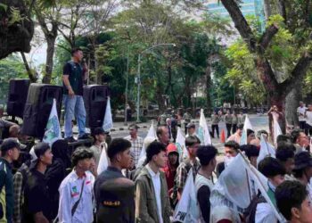 Bawa Nama KAMMI Sumut saat Protes Keputusan Komisi A DPRD, PW KAMMI Tegaskan Aksi Tersebut Tak Berizin