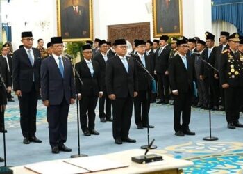 Reshuffle Lagi, Presiden Lantik 18 Pejabat Kabinet Merah Putih