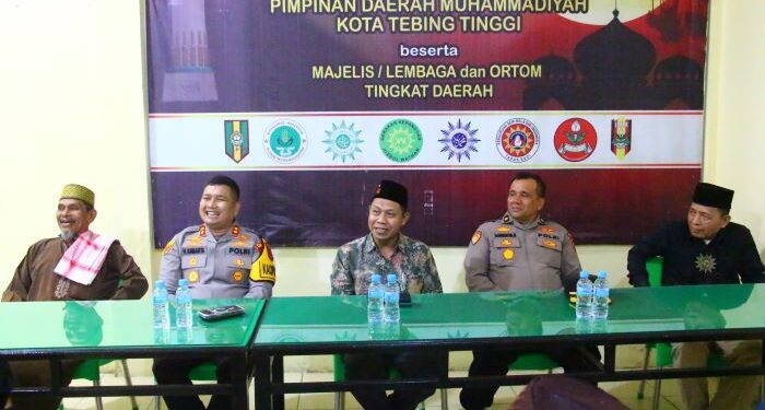 Muhammadiyah dan Polres Tebing Tinggi Deklarasikan Semangat Polisi Bersama Masyarakat